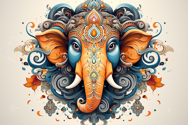 Pintura de Ganesha Ganpati