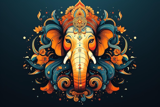 Pintura de Ganesha Ganpati
