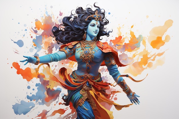 Pintura de Krishna