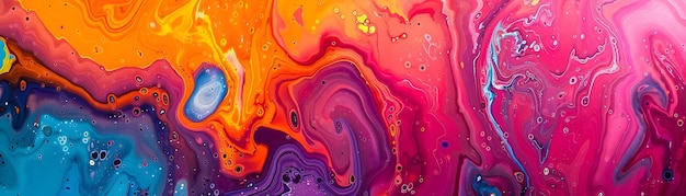 Pintura de mármore líquido textura de fundo pintura fluida textura abstrata mistura de cores intensiva wallpa