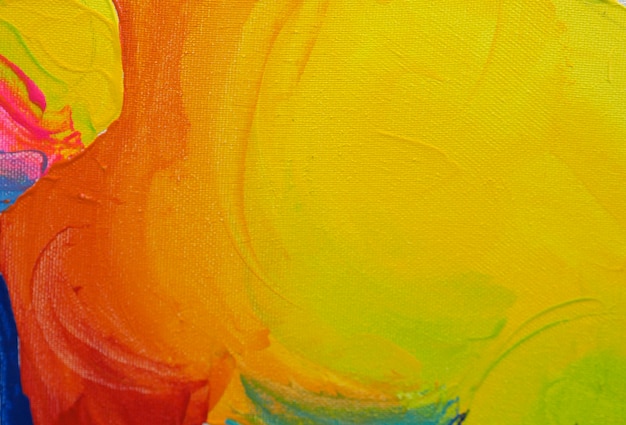 Pintura de óleo abstrata colorida do fundo das cores doces.