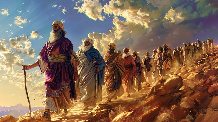 Foto una pintura de los dioses y el cielo
