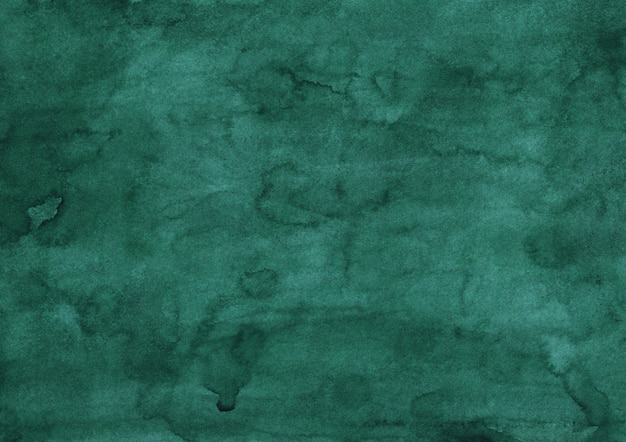 Pintura de fondo acuarela verde mar profundo