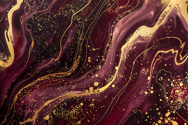 una pintura de un fondo de color púrpura y amarillo con los colores del espectro