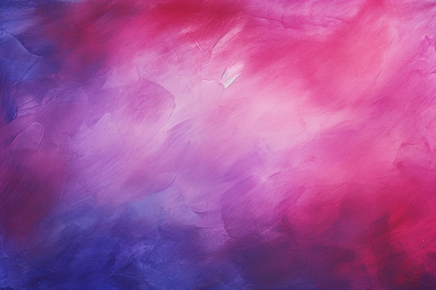 una pintura de un fondo de color púrpura y rosa con una flor púrpura