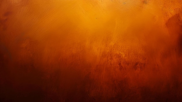 una pintura de un fondo marrón con un fondo rojo y naranja