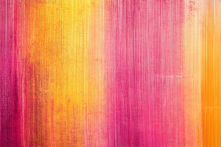 Pintura de fondo de textura abstracta de color rosa y amarillo vibrante