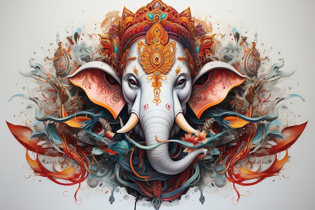 Pintura de Ganesha Ganpati