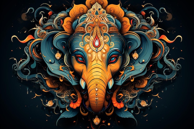 Pintura de Ganesha Ganpati