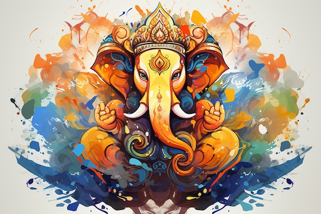 Pintura de Ganesha Ganpati