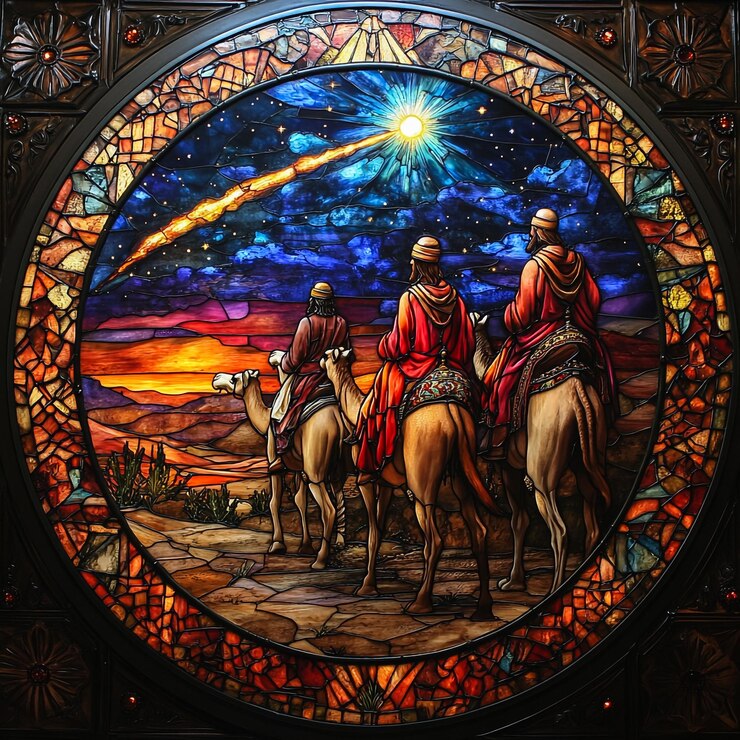 una pintura de Jesús y la palabra "Jesús" en una pared