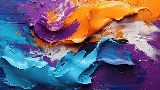 Pintura líquida de colores
