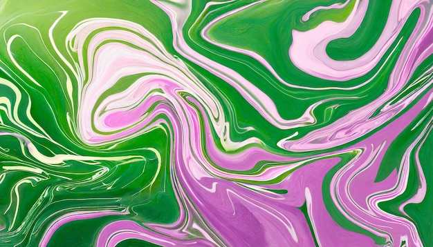 Pintura de mármol líquido textura de fondo pintura fluida textura abstracta papel tapiz de mezcla de colores intensivo