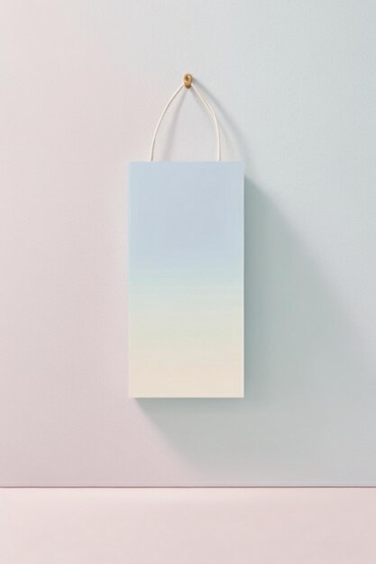 Una pintura minimalista de un solo color con gradientes sutiles y un acabado mate