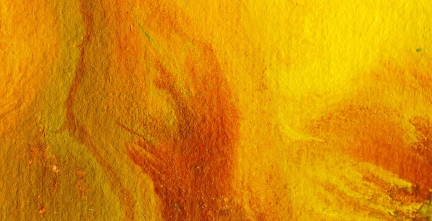 Una pintura de un pájaro en amarillo