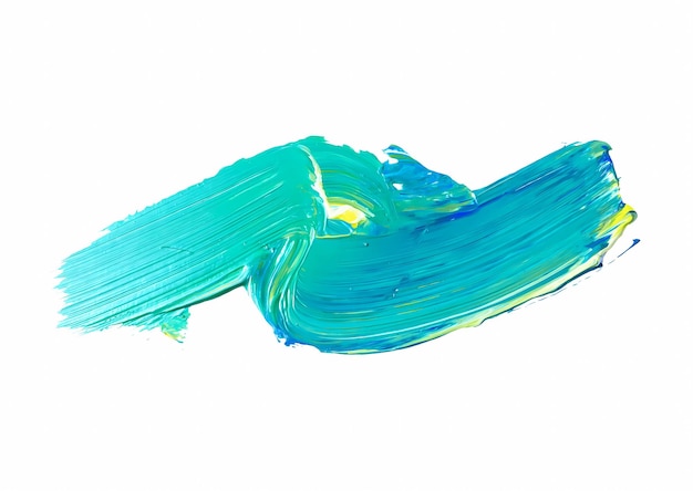 una pintura de una pluma azul por persona