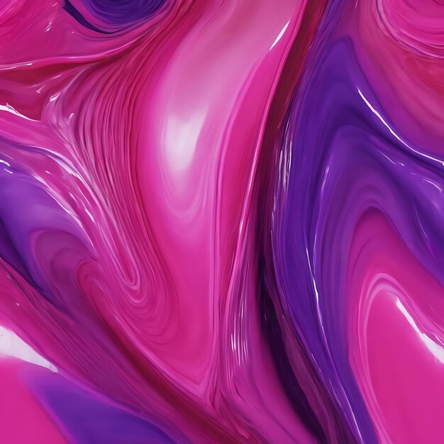 Pintura rosa y púrpura