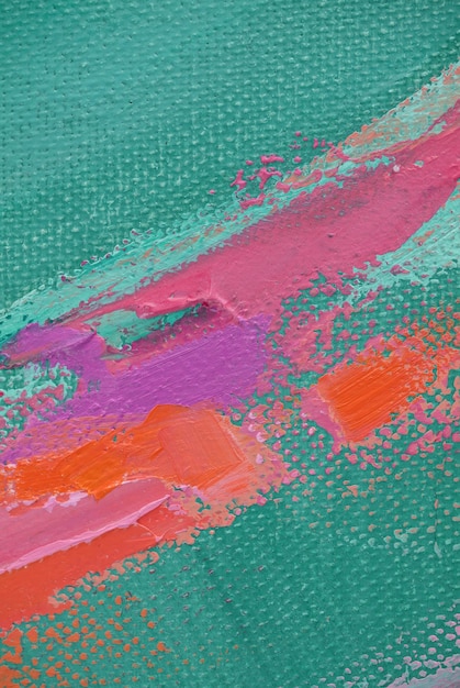 Pintura de textura multicolor arte abstracto de fondo aceite en lienzo pinceladas ásperas de pintura