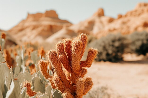 Pintura de un vaquero en un caballo en un desierto con un cactus