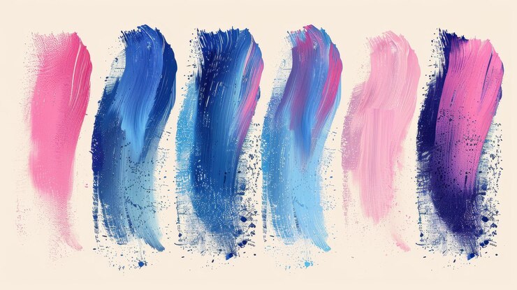 Pinturas abstractas y coloridas