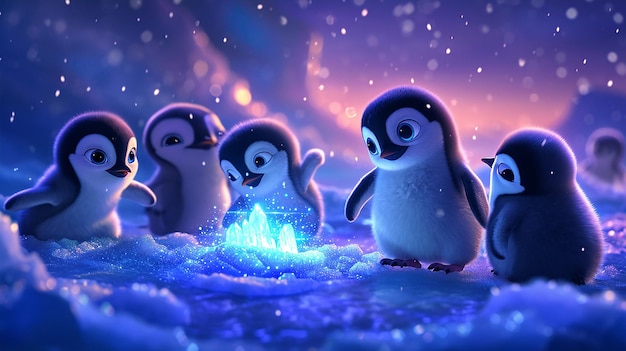 Foto pipi el pingüino y sus amigos aventuras de juego