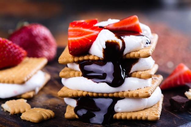 Piquenique smores sobremesa