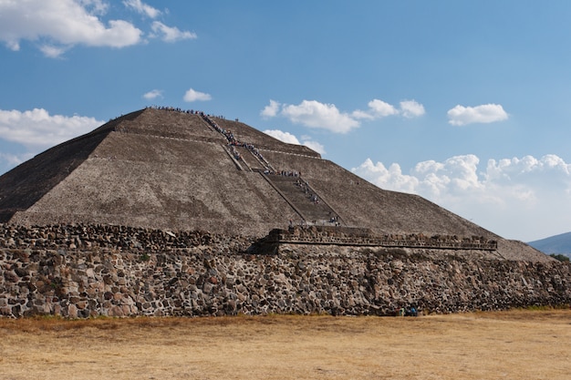 Pirâmide do sol. Teotihuacan, México