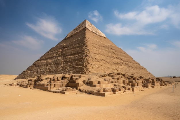 La pirámide de giza es una pirámide de la pirámide egipcia.