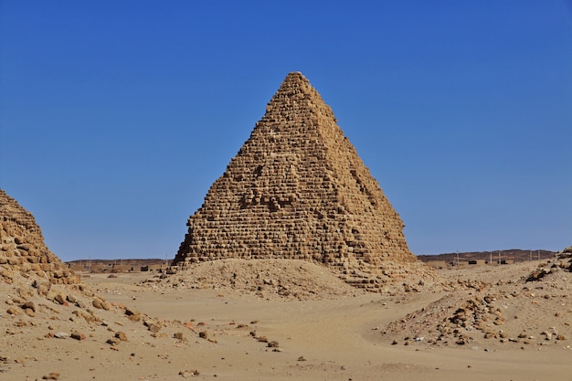 Pirâmides antigas de nuri, sudão