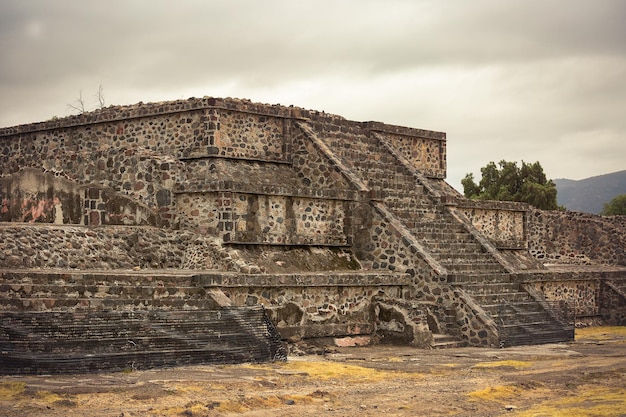 Pirámides antiguas de Teotihuacan México