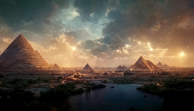 Las piramides de egipto, egipto, egipto, egipto, egipto, egipto, egipto, egipto, piramides, cielo, nubes, cielo, nubes