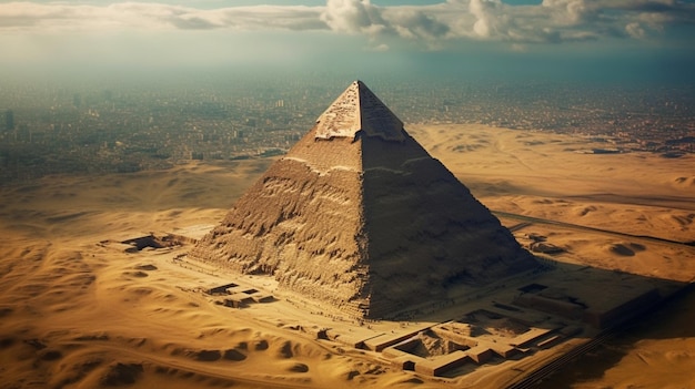 Las pirámides de Giza, Egipto