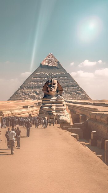 Foto pirámides de giza