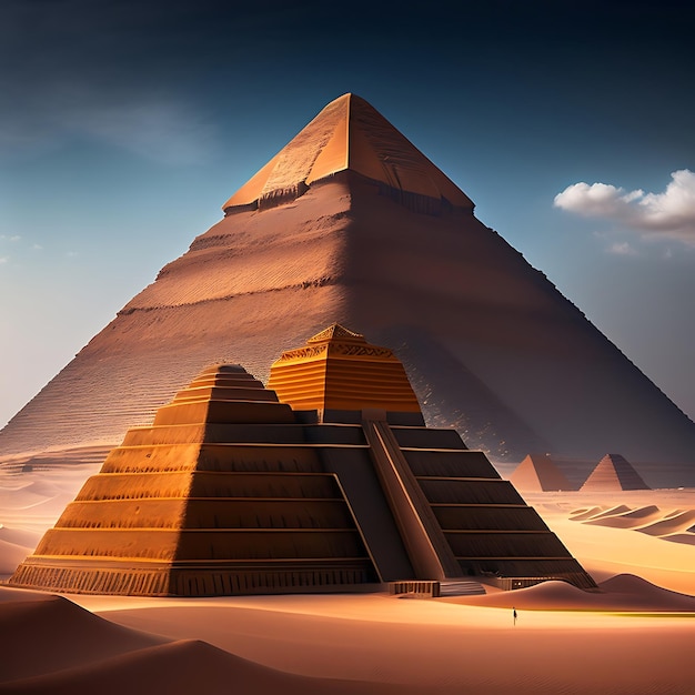 Pirámides mundialmente famosas en Egipto
