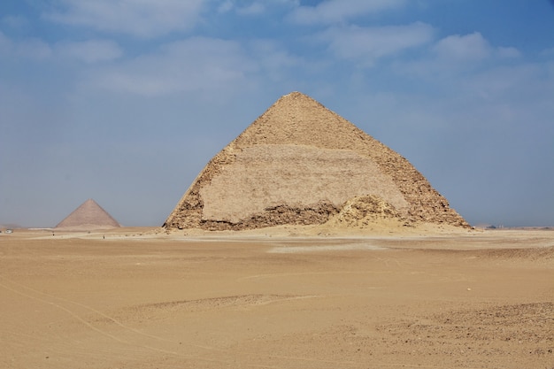 Pirâmides no deserto de Dahshur, Saara, Egito