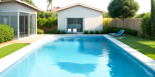 Foto piscina de natação