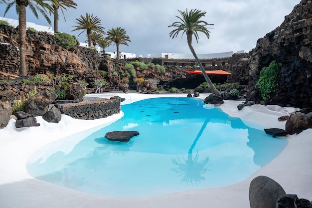 Piscina de los Jameos del Agua Lanzarote Islas Canarias España