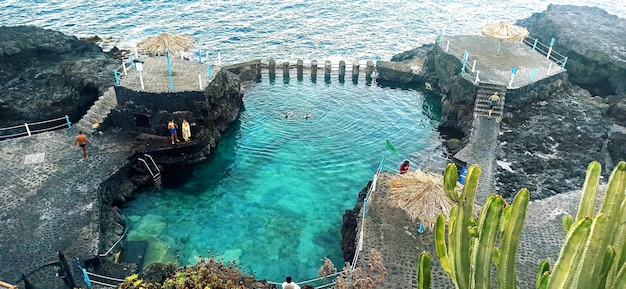 Piscina natural de los Charcones em la Palma