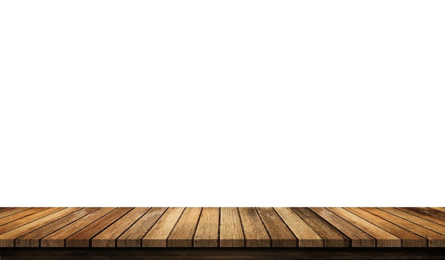 Un piso de madera con un fondo blanco.