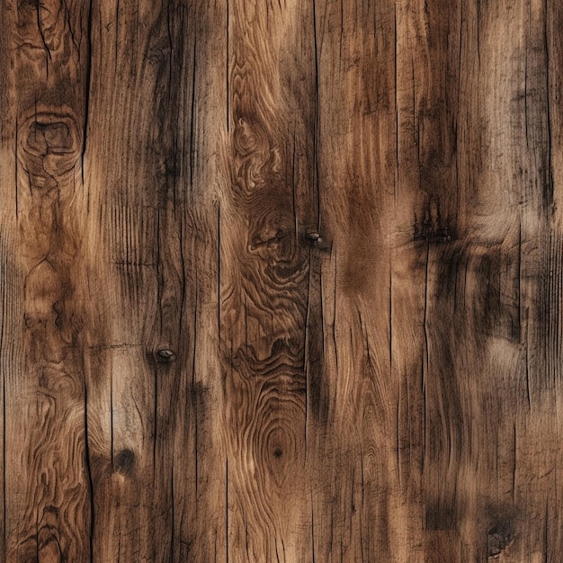 Un piso de madera con un fondo marrón y una cara blanca.