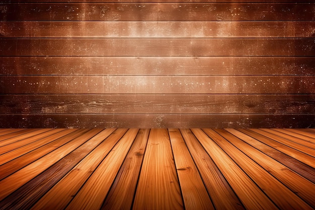Un piso de madera con un piso de madera y las palabras madera en él