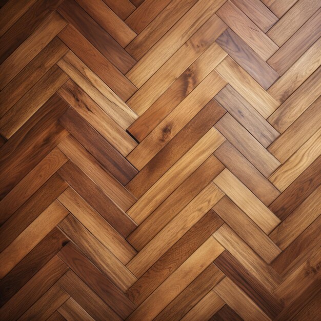 Foto pisos de parquet de hueso de pescado