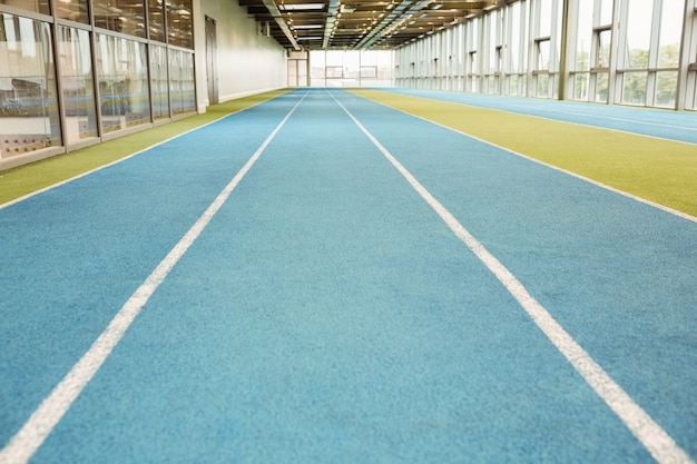 Pista de atletismo cubierta