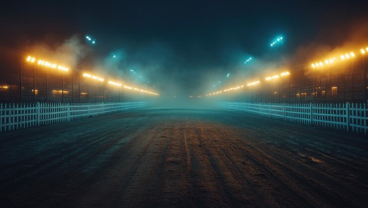 Pista de carreras nocturnas