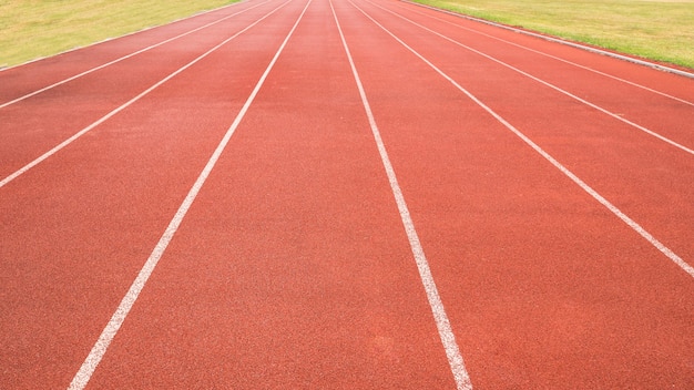 pista de atletismo de campo de esportes