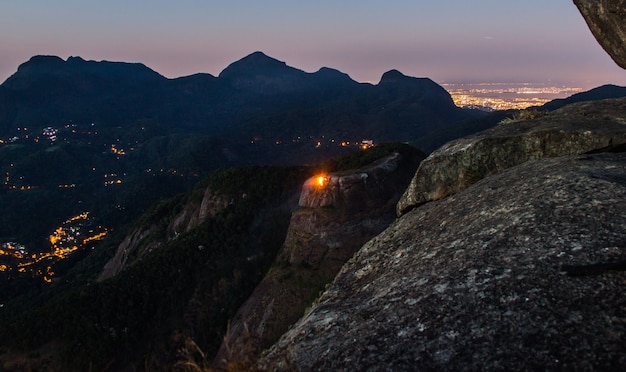 Pista visual de la gavea en rio de janeiro.