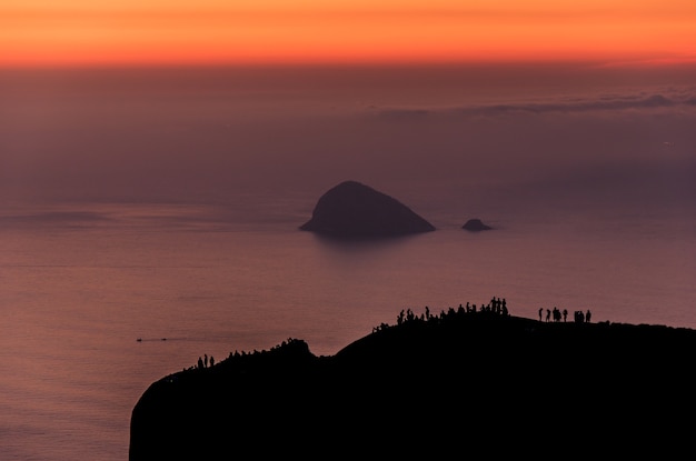 Foto pista visual de la gavea en rio de janeiro.