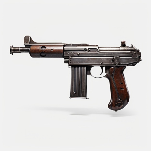 Foto la pistola wwi alemana pg es una fusión elegante de matthias jung wim wenders y gjon mili