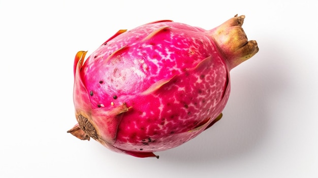 Foto pitaya de fruta de dragão isolado em fundo branco