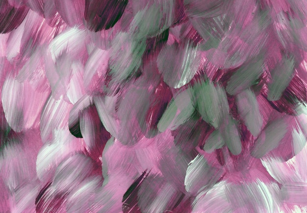 Pitoresca textura de pintura a óleo acrílica cinza rosa